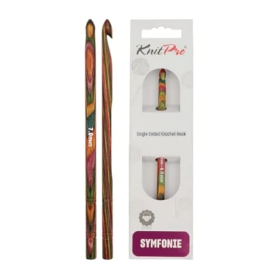 Afbeelding van KnitPro 7 mm Symfonie Haak Enkele Ended Haken, Multi Color