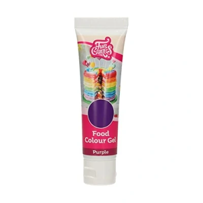 Afbeelding van FunCakes Voedingskleurstof Gel Paars 30g