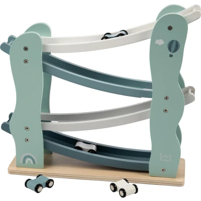 Afbeelding van Label Groen Houten Autobaan LLWT 25156