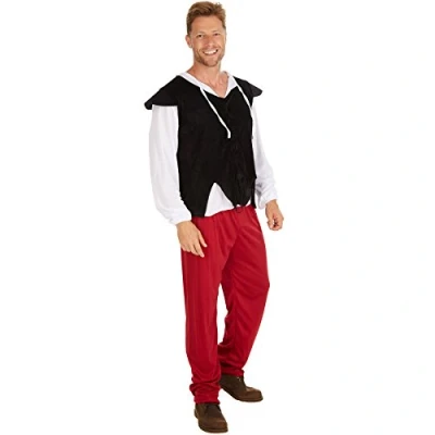 Afbeelding van dressforfun Herenkostuum tavernewaard S verkleedkleding kostuum halloween verkleden feestkleding carnavalskleding carnaval feestkledij partykleding 301220