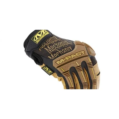 Afbeelding van Mechanix Wear M Pact® Leren handschoenen (medium, bruin/zwart)