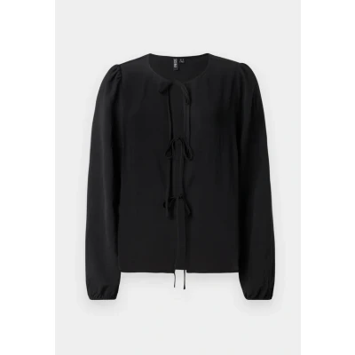 Afbeelding van Pieces Pctiffany Blouse, Dames, Maat: XS, Black