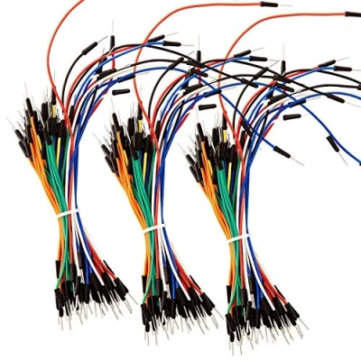Afbeelding van AZDelivery 3 x 65Jumper Draadspringers compatibel met Arduino Breadboard, plug in board Inclusief E Book!