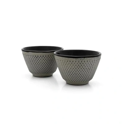Afbeelding van Theekopje Bredemeijer Asia Jang Betongrijs 100ml (Set van 2)