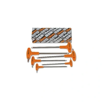 Afbeelding van Beta Tools 6 delige Inbussleutelset 96TBP/S6 met kogelkop