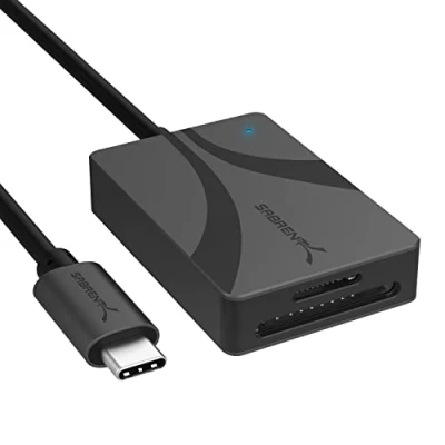 Afbeelding van SABRENT SD/Micro SD kaartlezer, USB Type C 3.2 Gen1, 5Gbps (CR CSDM)