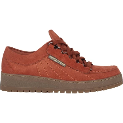 Afbeelding van Mephisto Rainbow heren veterschoen rood maat 38 (EU) 5 (UK)