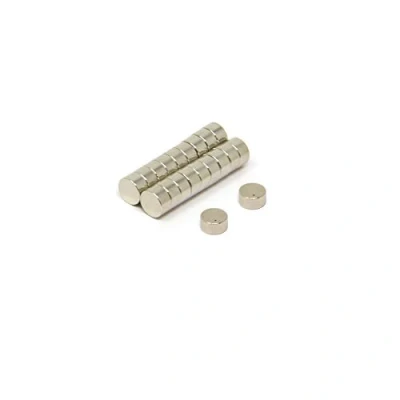 Afbeelding van Samarium kobalt hogetemperatuurmagneet voor motoren, elektromotoren, turbomarails en sensoren 6 mm diameter x 3 dik 0,7 kg trein verpakking van 20