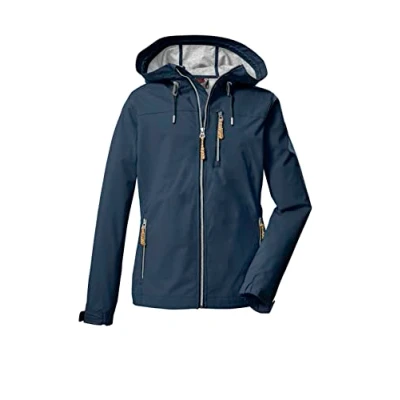 Afbeelding van G.I.G.A. DX Women&#039;s Softshelljack/outdoorjack met capuchon GS 97 WMN SFTSHLL JCKT, dark navy, 46, 38392 000