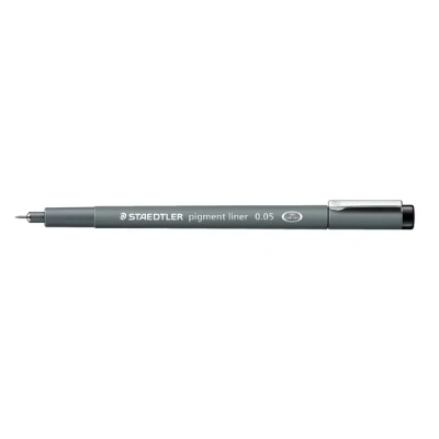 Afbeelding van Staedtler pigment liner fineliner 0,05 mm zwart 308 005 9