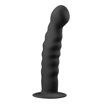 Afbeelding van Siliconen Dildo Met Zuignap Zwart