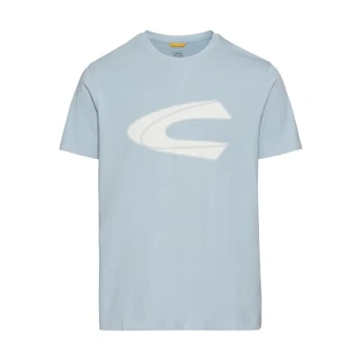 Afbeelding van camel active Tshirt print, Heren, Maat: Small, Smoke blue