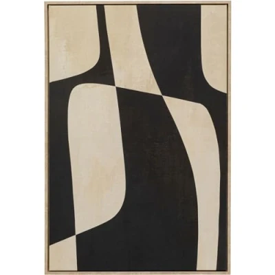 Afbeelding van Kare Canvas Classic Shape Blacky 60x90cm