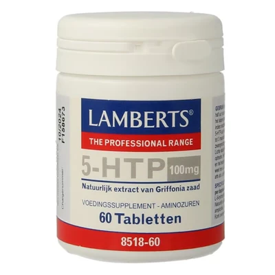 Afbeelding van Lamberts 5 Htp 100mg (griffonia), 60 tabletten