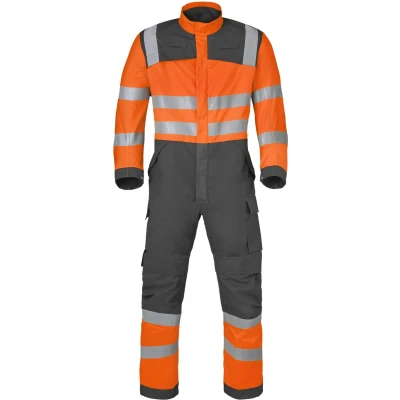 Afbeelding van Havep 20436 Overall Multi Protector+ Houtskool Oranje Maat 44
