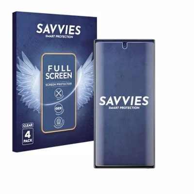 Afbeelding van Savvies Screenprotector voor Samsung Galaxy Note 10 Folie Beschermfolie transparant volledig dekking (4 Stuks)