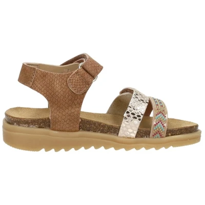 Afbeelding van Develab Meiden Sandalen Cognac Maat 25