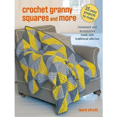 Afbeelding van Crochet Granny Squares and More: 35 easy projects to make: Homeware Accessories Made with Traditional Stitches