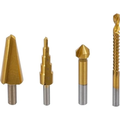 Afbeelding van BGS Diy 50794 HSS G Multi boorset, titanium genitreerd, 4 delig