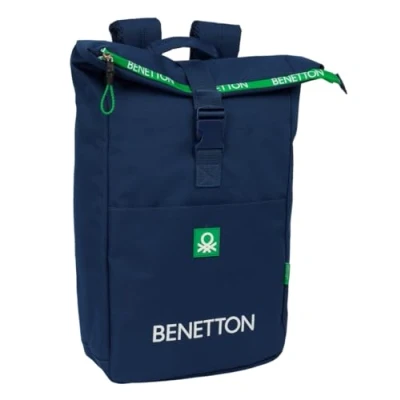 Afbeelding van Laptoptas Benetton Green Marineblauw 28 x 42 13 cm