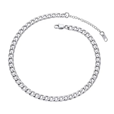 Afbeelding van PROSTEEL Herenketting, gepersonaliseerde pantserketting, 5/6/9/13 mm breed, roestvrij staal, 18 karaats verguld, schakelketting, hiphop ketting voor heren en jongens, lengte 46 76 cm naar keuze, Geen edelsteen