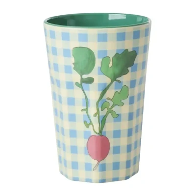 Afbeelding van Rice DK Melamine Beker Ravishing Radish Large