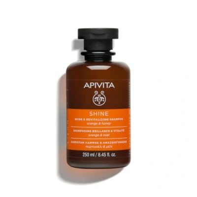 Afbeelding van Apivita Shine &amp; Revitalizing Shampoo
