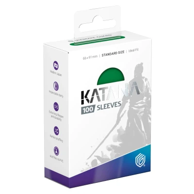 Afbeelding van Ultimate Guard Katana Sleeves: Jade Garden (100 stuks)
