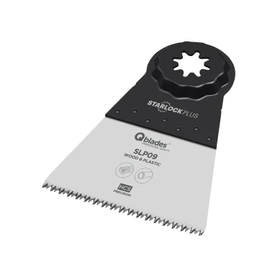 Afbeelding van Qblades SLP09 65x50mm multitool zaagblad Hout Precision (Starlock plus)