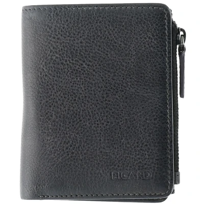 Afbeelding van PICARD Leren Portemonnee Hans 1 Trifold Wallet Anthrazit Donkergrijs