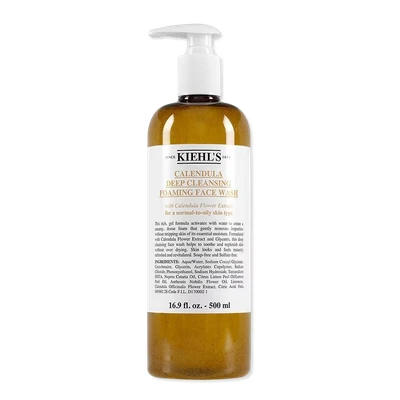 Afbeelding van Kiehls Calendula Deep Cleansing Foaming Face Wash 500 ml