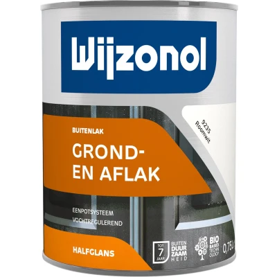 Afbeelding van Wijzonol Dekkend Grond en Aflak Lak 750 ml RAL 7016