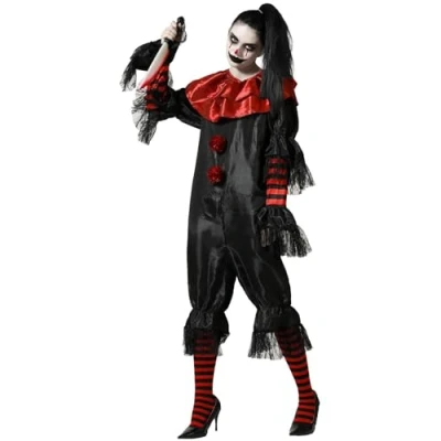 Afbeelding van Kostuums voor Volwassenen Kwade Clown Maat XS/S