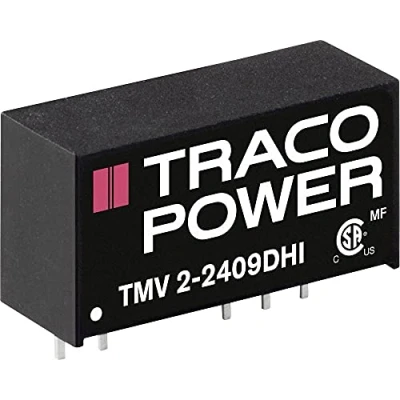 Afbeelding van TracoPower TMV 2 1209DHI DC/DC converter, print 12 V/DC 9 V/DC, 112 mA 1 W Aantal uitgangen: x Inhoud stuk(s)
