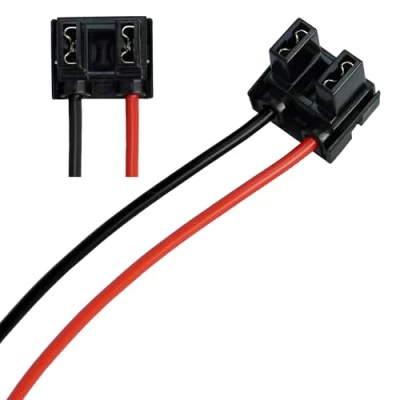 Afbeelding van L &amp; P Car Design 1 x H7 lampen stekker fitting lampvoet lampstekker PX26d met kabel voor gloeilampen