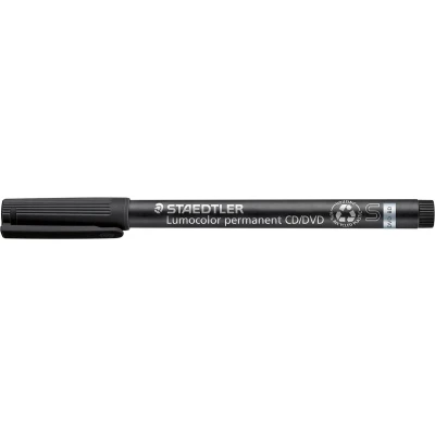 Afbeelding van Staedtler Lumocolor CD/DVD/BD marker zwart CD markers