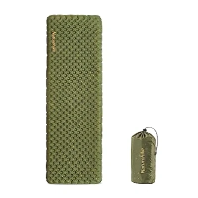 Afbeelding van Naturehike 3.5 R Value Campingmat 4 Seizoenen Ultralicht Zelfopblazend Duurzaam Luchtbed met Opblaasbare Zak