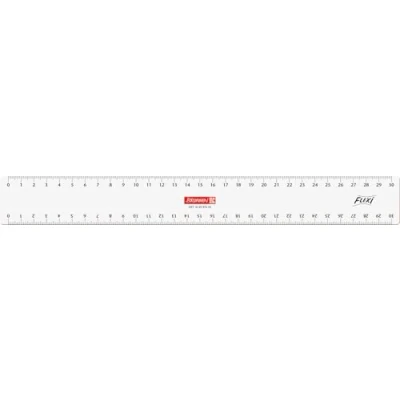Afbeelding van Liniaal 30cm Flexi glashelder
