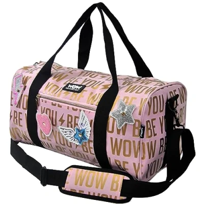 Afbeelding van Wow Generation Roze Sporttas met extra Patches Pink