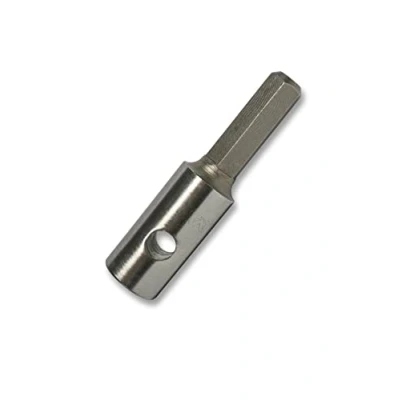 Afbeelding van WERHE Professionele adapter schacht voor grondboor geschikt Hex boormachine accuboormachine accuschroevendraaier paalboor