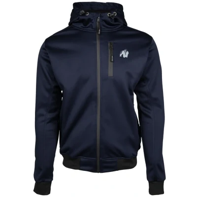 Afbeelding van Gorilla Wear Glendale Hoodie, Heren, Maat: Medium, Dark blue