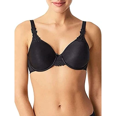 Afbeelding van Chantelle Basic Invisible T shirt Bra Zwart A 75 Dames