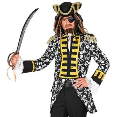 Afbeelding van W WIDMANN MILANO Party Fashion Piraten parade rok, gardeuniform, vrije buiter, kapitein, rockstar
