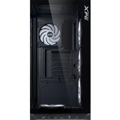 Afbeelding van Adata Geh XPG INVADER X BTF (ATX) Midi toren Zwart detailhandel (ATX, Mini ATX, mATX), PC behuizing,