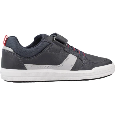 Afbeelding van Geox Jongens J Arzach Boy B Sneakers, Navy Red, 34 EU