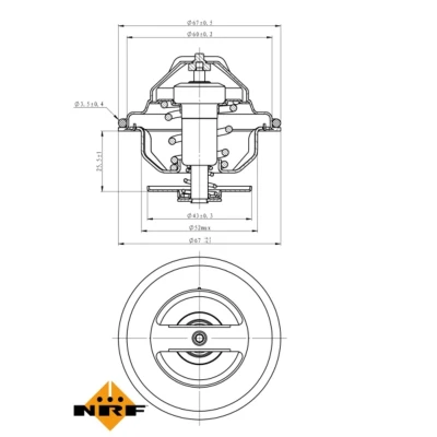 Afbeelding van NRF Thermostaat 725188