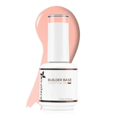 Afbeelding van Nicedeco 8 in 1 Builder Base Gel Semi permanente Nagellak Coat Uitbreiding Versterking Color Nail Art 15ML 003