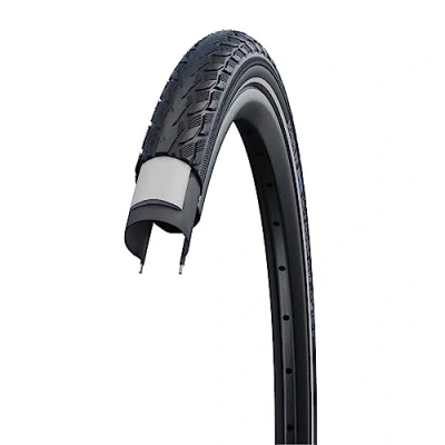 Afbeelding van Fietsband SCHWALBE Delta Cruiser Plus 28 x 1.40 Black Reflex