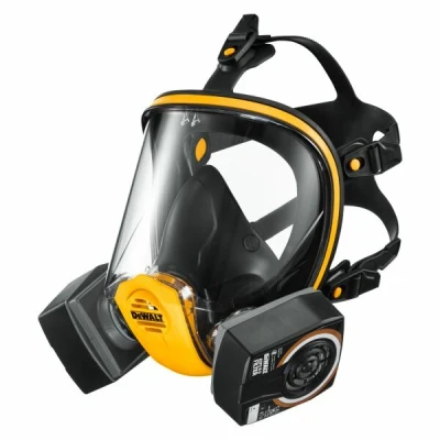 Afbeelding van DeWalt DXIR1FFMLA2P3 Lichtgewicht Herbruikbaar Volgelaatsmasker Met A2P3 Filters Maat L