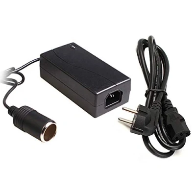 Afbeelding van Q58C Automotive spanningsomvormer, netadapter, 120 W, 12 V, 10 A, AC DC voeding, EU stopcontact voor V sigarettenaansteker, oplader, 230 naar converter